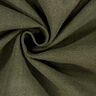 Tessuto di misto ramiè lavato a pietra, qualità pesante – verde oliva scuro,  thumbnail number 2