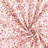 Millefiori in popeline di cotone – bianco/pink,  thumbnail number 3