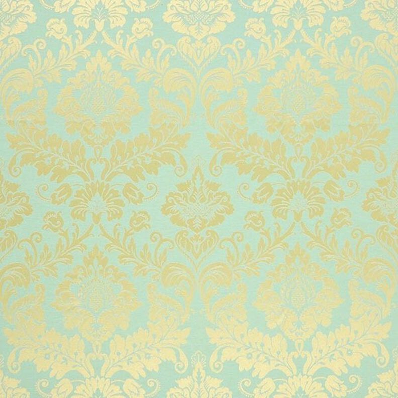 tessuto arredo Jacquard Trento 280 cm – menta,  image number 1