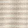 tessuto per cappotti misto lana Pied de poule glitterato – moca/bianco lana,  thumbnail number 1