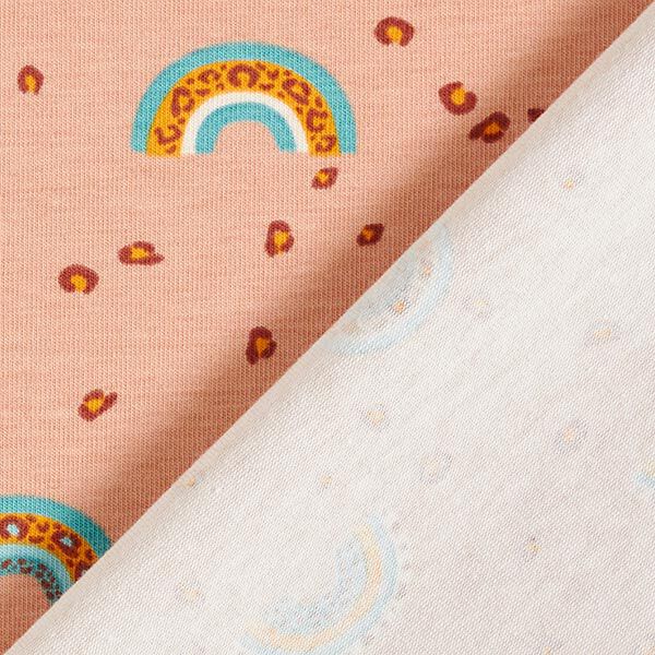 jersey di cotone Leone arcobaleno – albicocca, image number 4