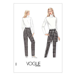 pantaloni retrò, Vogue 1003 | 36, 