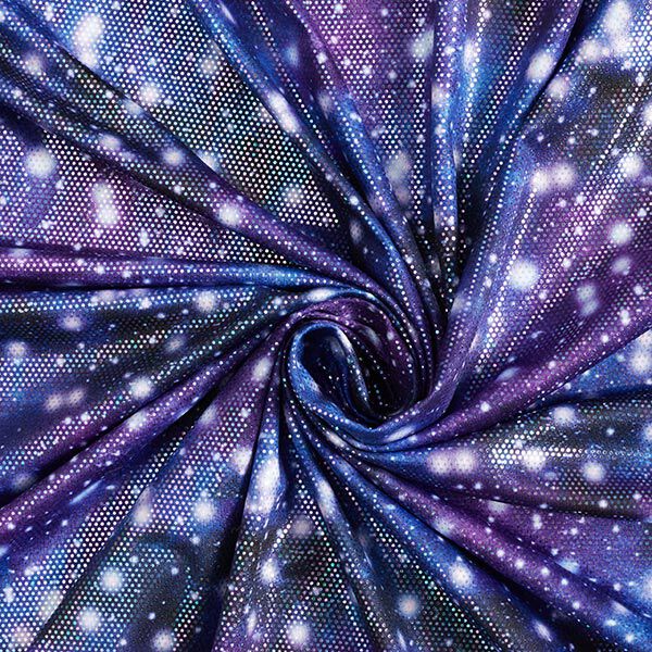 jersey laminato, universo scintillante – lillà,  image number 4