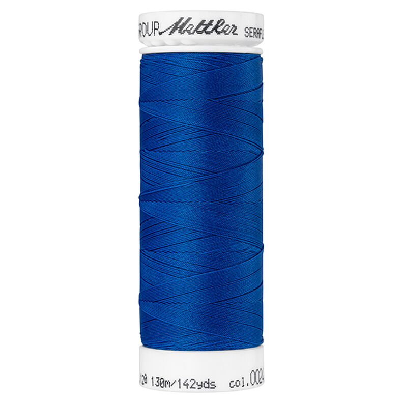 Cucirino Seraflex per cuciture elastiche (0024) | 130 m | Mettler – blu,  image number 1