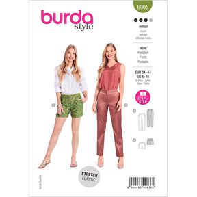 shorts, Burda 6005 | 34 - 44, 