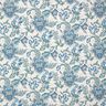 tessuto arredo tessuto canvas ornamenti floreali orientali 280 cm – bianco/blu,  thumbnail number 1