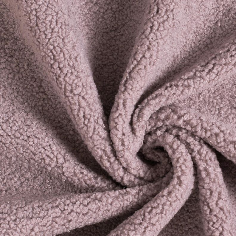 tessuto da tappezzeria Aspetto pelle di pecora – grigio malva, image number 1