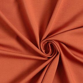 jersey di cotone medio tinta unita – terracotta, 