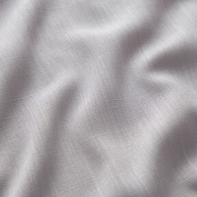 Tessuto in viscosa con aspetto lino – grigio argento, 