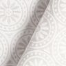 Tessuto jacquard da esterni motivi ornamentali e cerchi – grigio chiaro/bianco lana,  thumbnail number 4