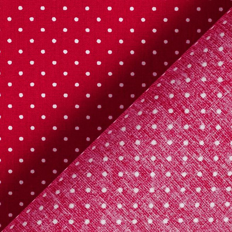 Cotone laminato Piccoli pois – rosso,  image number 5