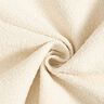 Tessuto da tappezzeria Bouclé – bianco lana,  thumbnail number 1