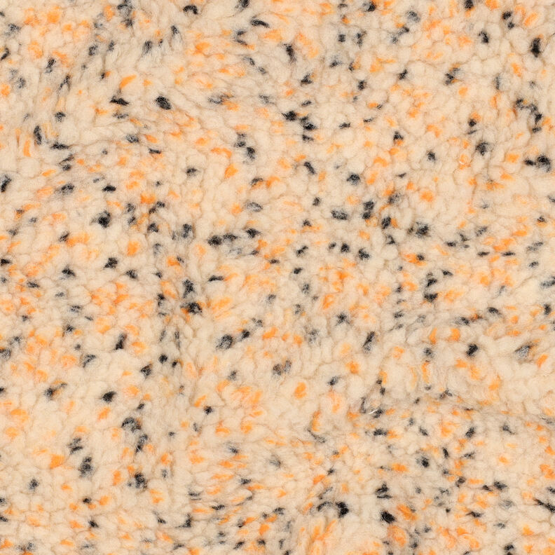 tessuto peluche tweed mélange | Poppy Fabrics – beige, image number 3