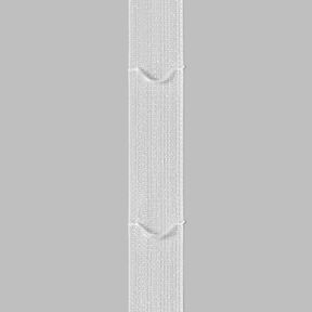 Nastro per tende a pacchetti rivestito 50mm / 18mm, 