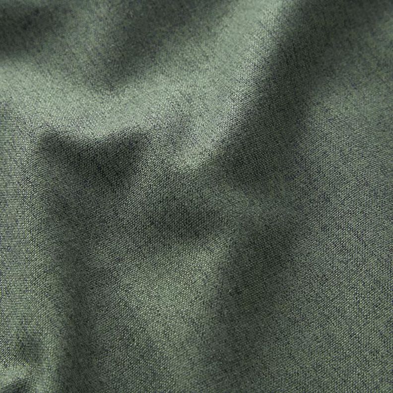 tessuto da tappezzeria fine mélange – verde scuro,  image number 2