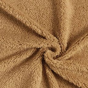ecopelliccia tessuto teddy bear – caramello, 
