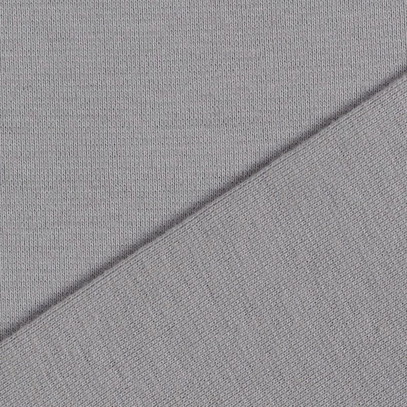 GOTS tessuto per bordi e polsini in cotone | Tula – grigio argento,  image number 3