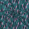 jersey romanit Losanghe astratte – petrolio/rosa,  thumbnail number 3