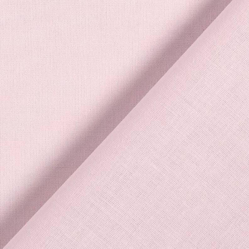 batista di cotone tinta unita – rosé,  image number 3