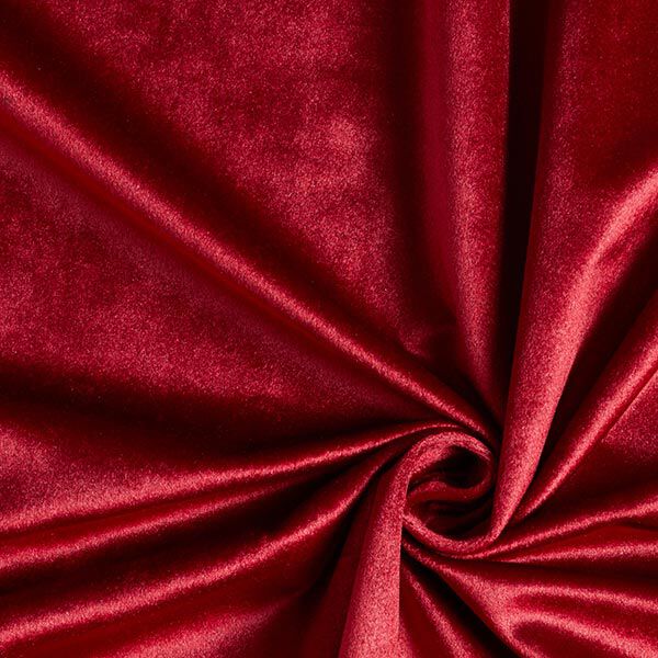 tessuto arredo velluto – rosso,  image number 1