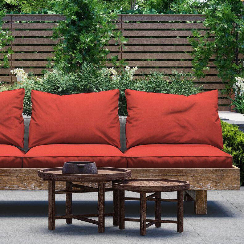 tessuti da esterni tessuti canvas tinta unita – terracotta,  image number 5