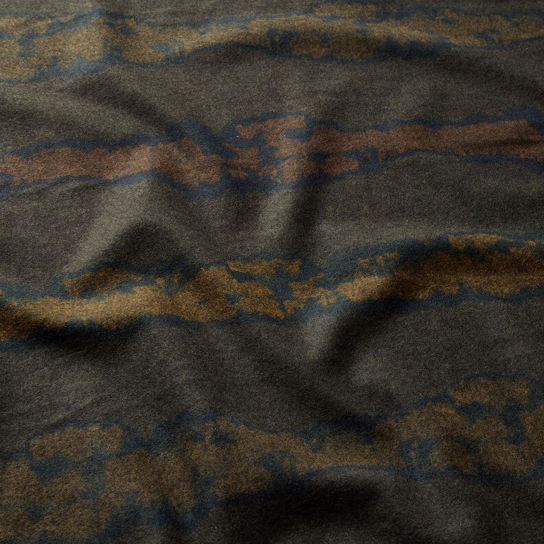 jersey romanit Linee d'acqua ruvide – marrone scuro/nero,  image number 2