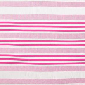 jersey di viscosa effetto stropicciato &ndash; bianco/pink, 