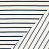 Maglia in spugna righe – avorio/blu notte,  thumbnail number 4