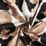 Cotone elasticizzato a pois astratti – avorio/mandorla,  thumbnail number 3