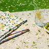 cotone rivestito Limoni dipinti – bianco/giallo limone,  thumbnail number 7