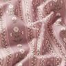 tessuto in cotone popeline Ghirlande di fiori – rosa anticato/bianco lana,  thumbnail number 2