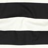 tessuto arredo tessuti canvas Righe gioiose – nero/bianco,  thumbnail number 2