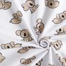 GOTS jersey di cotone Koala | Poppy Fabrics – bianco/mandorla,  thumbnail number 3