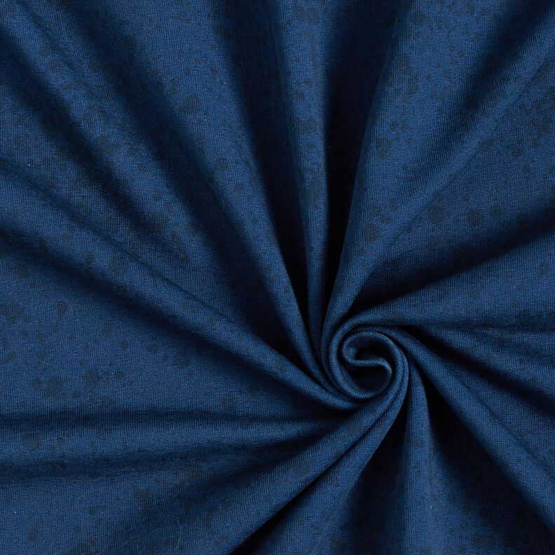 French terry Combinazione di macchie di tessuto | Glitzerpüppi – blu marino,  image number 3