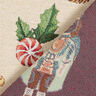 tessuto arredo gobelin Schiaccianoci festivi – beige chiaro/rosso,  thumbnail number 4
