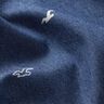 Tessuto denim elasticizzato leggero con gabbiani – colore blu jeans,  thumbnail number 3