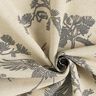 tessuto arredo tessuto canvas gru cinese – sabbia/grigio,  thumbnail number 3