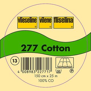 277 Cotton Imbottiture | Fliselina – bianco, 