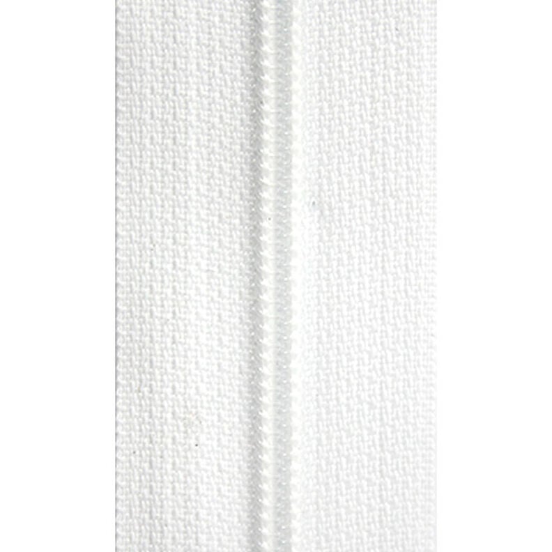 cerniera lampo senza fine [3 mm] plastica | Prym – bianco,  image number 1