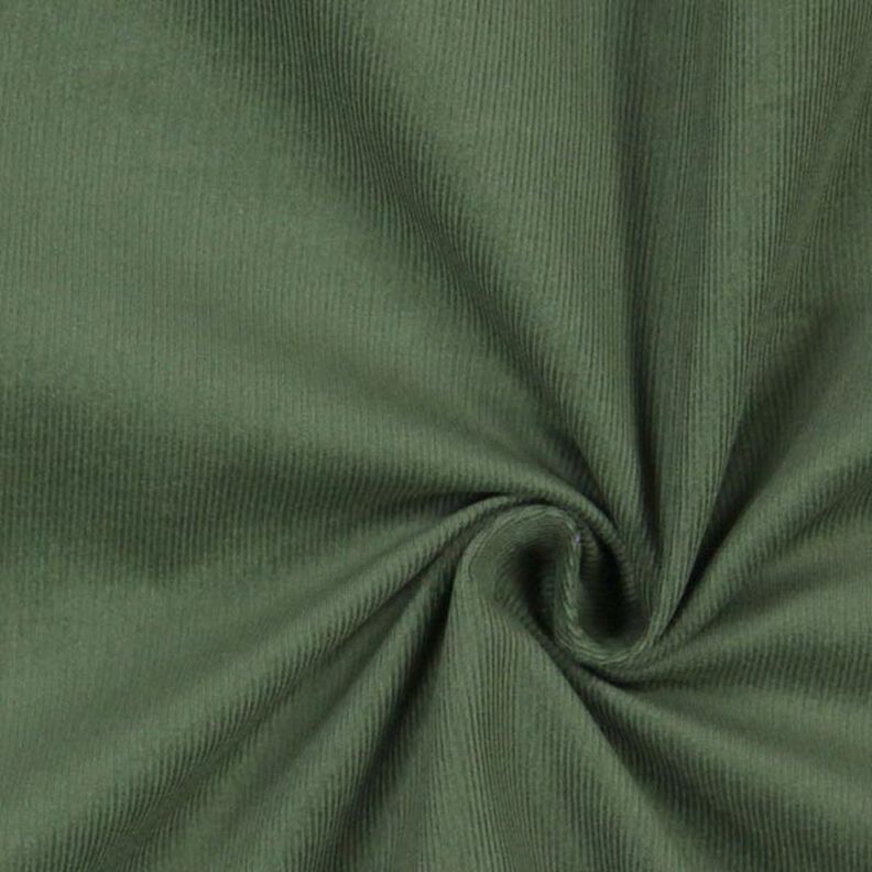 velluto a costine tinta unita – verde oliva scuro,  image number 2