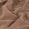 Velluto con retro in pelliccia Sherpa – marrone medio,  thumbnail number 3