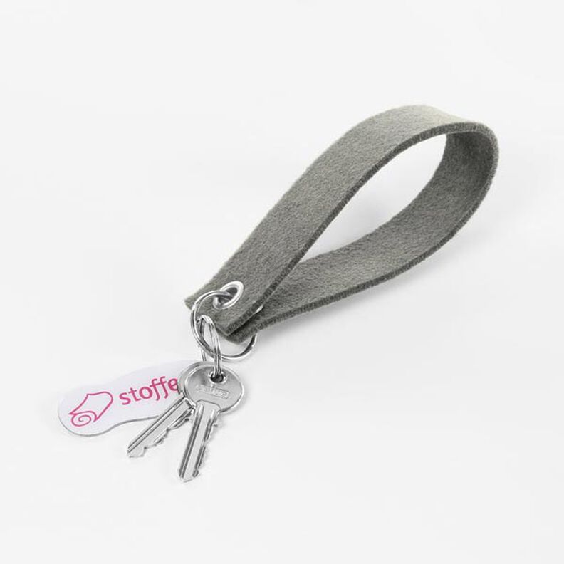 Feltro 90 cm / 3 mm di spessore – grigio chiaro, image number 5