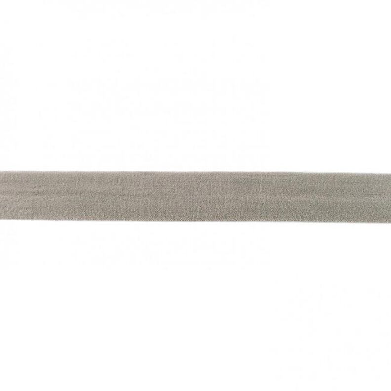 Fettuccia elastica  opaco [20 mm] – grigio,  image number 1