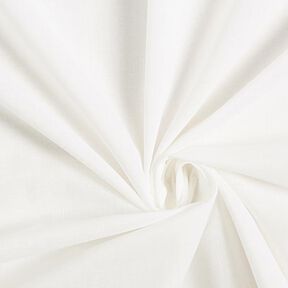 batista di cotone tinta unita – bianco lana, 
