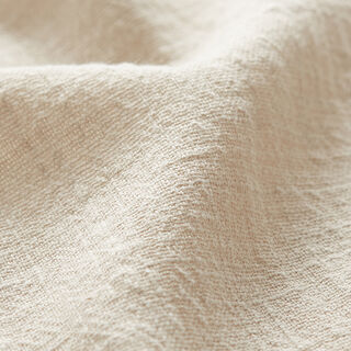 tessuto in cotone effetto lino – beige, 