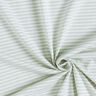 jersey di cotone Righe sottili – bianco lana/menta chiaro,  thumbnail number 1