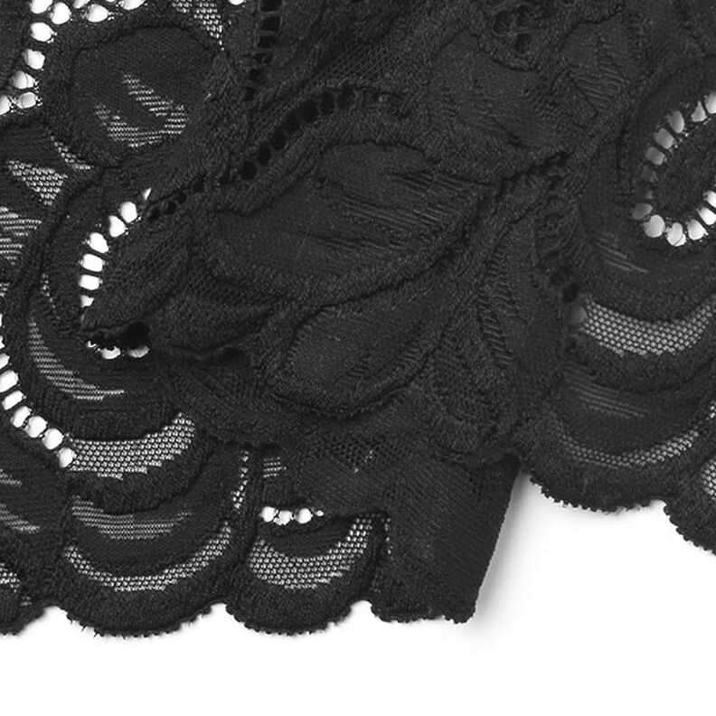 pizzo elastico Aphrodite [165 mm] - nero,  image number 2