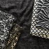 Jersey jacquard con motivi ornamentali – oro effetto metallizzato/nero,  thumbnail number 6