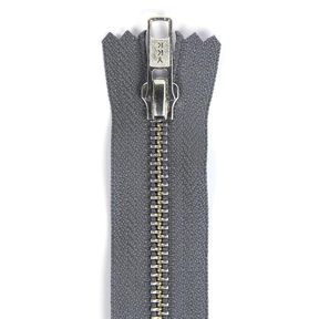 Cerniera lampo non divisibile | metallo argento (182) | YKK, 