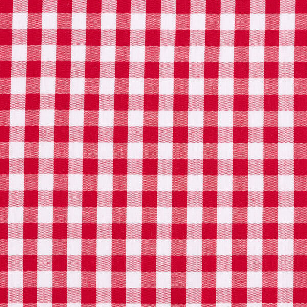 tessuto in cotone Vichy - 1 cm – peperoncino, image number 1